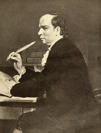 Oliver Goldsmith by English School
